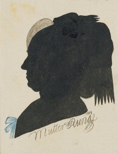Magdalena Runge (Madre Runge), 1789 da Philipp Otto Runge